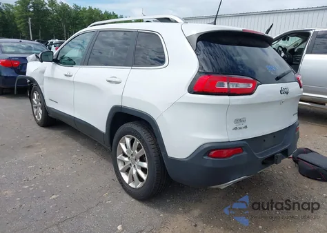 2016 Jeep Cherokee Limited from USA, damaged, VIN 1C4PJMDS3GW102768